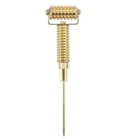 Brass Facial Massage Roller Ear Acupuncture Probe
