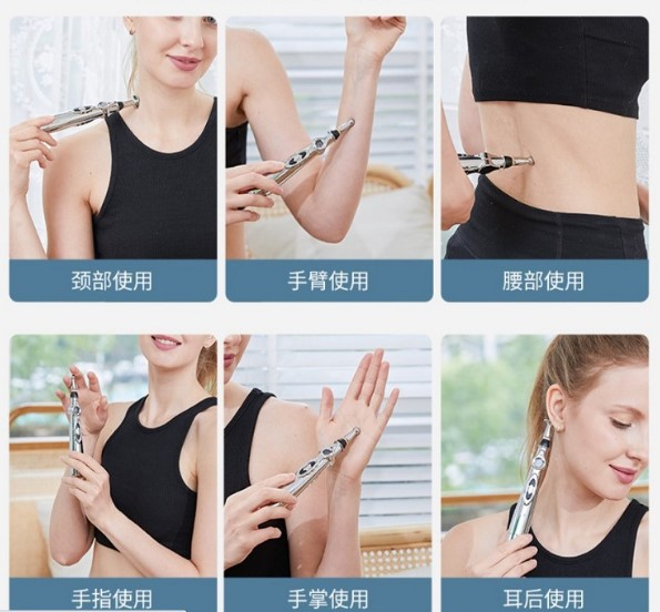 Amazon Hot Selling Electric Acupuncture Massage Pen