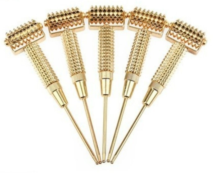 黄铜耳穴按摩棒