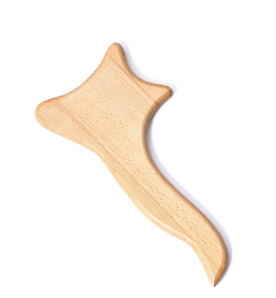 Wooden Gua Sha Tools Professional Lymphatic Drainage Tool - Wood Therapy Massage Tools for Maderoterapia 