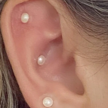 Swarovski Pearl Ear Seeds For Ear Acupuncture Therapy