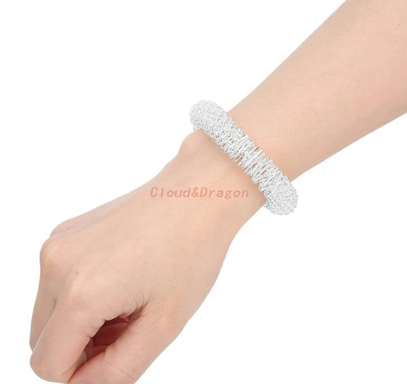 Acupressure Hand Wrist Massage Rings Promote Blood Circulation Activate Acupoints Bracelet